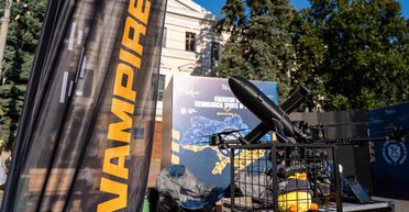 Українські дрони-перехоплювачі P1-Sun показали в Дубаї: збивають "Шахеди" і не тільки