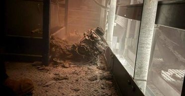 СБУ показала уламки БПЛА, який атакував ЧАЕС: РФ вдарила дроном-камікадзе "Герань-2" (фото)