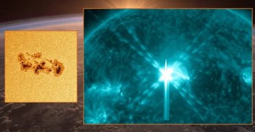 Магнітна буря 5-6 лютого: величезна пляма на Сонці спричинила радіоблекаут у Європі (фото)