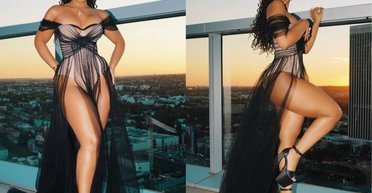 Це ефектно: співачка Глої Бейлі одягнула відвертий образ від українського дизайнера