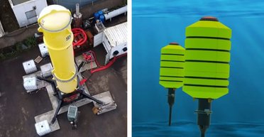 Система, похожая на ракету, добывает электричество под водой: как такое возможно (фото)