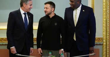 Блинкен и Лемми приехали в Украину, чтобы поддержать Киев на ключевом этапе войны, — Reuters