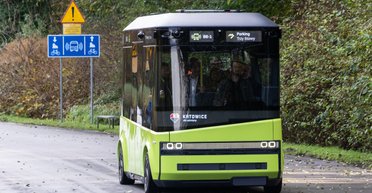 В Польше выпустили на маршрут беспилотные электрические автобусы (фото, видео)