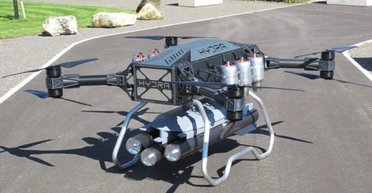 Знищить танк із 30 км: військові показали реактивний дрон Hydra 400 з ракетами Brimstone