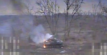 Три "Гради", САУ і танк: "Птахи Мадяра" показали полювання на ворожу техніку (відео)