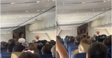 Голе шоу: жінка без одягу в літаку "брала штурмом" кабіну пілотів (відео)