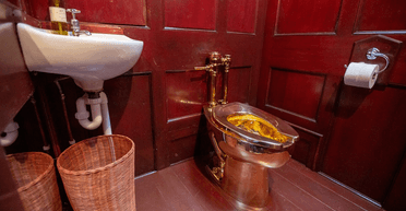 Дерзкая кража: в Англии более 4 лет искали похитителей золотого унитаза за почти $6 млн (фото)