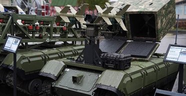 Запускает дроны "Елка": в РФ показали роботизированный комплекс "Импульс-ПВО" (фото)