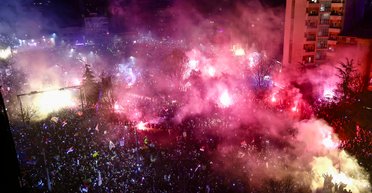 Звуковую пушку использовали на протестах в Сербии: Вучич и полиция все отрицают