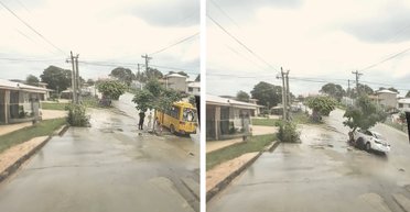 Эффект бабочки: мужчина посадил сына на автобус, а потом камера зафиксировала невероятное (видео)