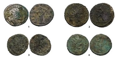 Археологи виявили великий скарб із монет епохи Римської імперії в несподіваному місці (фото)