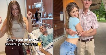 "Я у заповіті": 22-річна дівчина затанцювала у реанімації, де лежав її 85-річний бойфренд (відео)