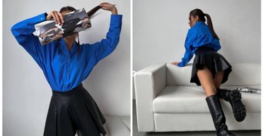 Із чим носити шкіряні шорти весною, щоб мати стильний вигляд