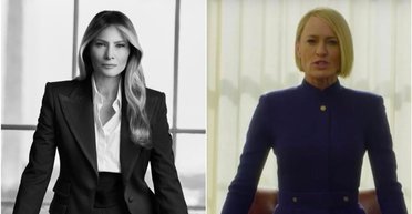 Несподівана схожість: у новому портреті Меланії Трамп помітили відсилання до культового серіалу