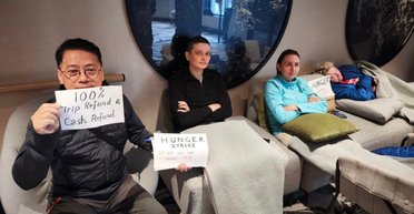 Россияне объявили голодовку во время круиза в Антарктиду: в чем причина