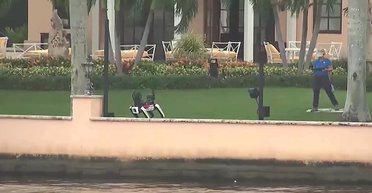 Дональда Трампа теперь охраняет собака-робот (фото)