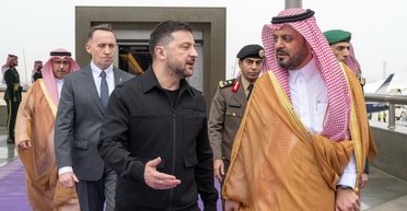 Запланированы важные встречи: Владимир Зеленский прибыл в Саудовскую Аравию (видео)
