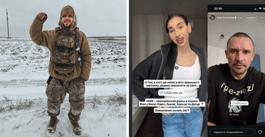 Порочная реклама: военный "набросился" на Цимбалюка и сестру девушки погибшего Комарова