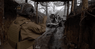 "Продолжает наказывать российских оккупантов": ГУР показал работу САУ "Богдана" на фронте (видео)