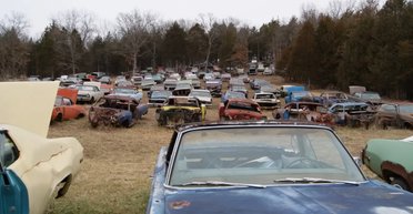 Раритети просто неба: виявлено величезну секретну колекцію ретроавто (відео)