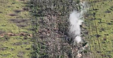 Комбинированный удар: пограничники уничтожили опорный пункт россиян вблизи Бахмута (видео)