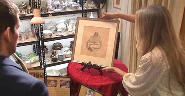 Може коштувати мільйони: жінка купила можливо справжній малюнок Ренуара за $12 (відео)