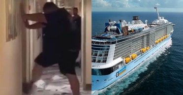 Ганявся за людьми: пасажир круїзного лайнера влаштував хаос на борту "корабля мрії" (відео)