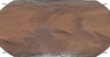 Створено найдетальнішу глобальну карту Марса на основі знімків китайського апарата (фото)
