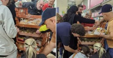 "Це дуже сумно": люди ледь не рознесли супермаркет, щоб вихопити акційні продукти (фото)