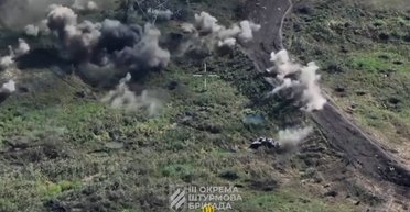 "Розвалили окупантів": артилеристи 3 ОШБр показали знищення ворога під Бахмутом (відео)