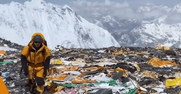 "Огидно": гора сміття, залишена туристами на Евересті, викликала обурення в мережі