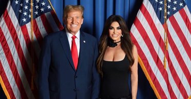 Кружевная дипломатия Трампа: бывшая невеста его сына шокировала нарядом в Греции (видео)