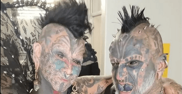 "Люди думають, що ми з пекла": пара боді-модифікаторів 10 років утримує рекорд Гіннеса (фото)