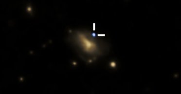 У космосі щось посилає нам яскраве синє світло: астрономи з'ясували, що саме (фото)