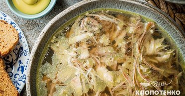 Рецепт холодцю з півня від Євгена Клопотенка