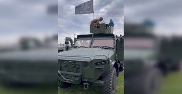 Нетипичное появление: на вооружении ВСУ заметили финские бронемашины Sisu GTP 4×4