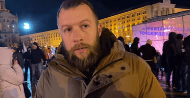 "Мы снова столкнулись с режимом, который строил Янукович", - глава "Нацкорпуса" Жорин на Майдане