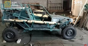 В Запорожье наладили выпуск внедорожников для эвакуации раненых с поля боя (видео)