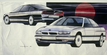 Каким мог быть культовый BMW 5 Series E39: необычные ранние эскизы модели (фото)
