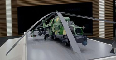 Поліпшили радянського ветерана: у РФ показали модернізований вертоліт Мі-24П-1М