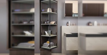 Изысканный способ избавиться от дверок на мебели: дизайнеры разработали уникальную фурнитуру (видео)