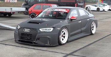 Вбивця суперкарів: компактний седан Audi перетворили на 1400-сильний болід (відео)