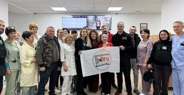 Анджелина Джоли в Херсоне: медики показали уникальные кадры с актрисой