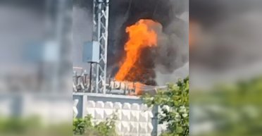 "Отбила БПЛА": в Белгородской области РФ горит электроподстанция, что известно (видео)