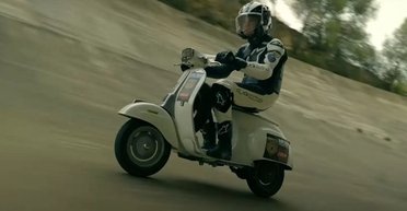 Новый рекорд: итальянец на 45-летнем скутере проехал более 1200 км за сутки (фото)