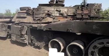 ЗС РФ захопили підбитий Abrams на Донбасі: як їм це вдалося (фото)