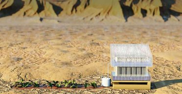 Вода, полученная из ничего посреди пустыни: новое изобретение использует энергию из космоса