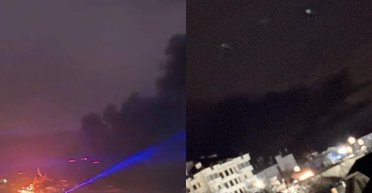 Небо почернело от дыма: Краснодарский край массированно атакуют БпЛА, пылает нефтяной терминал (видео)