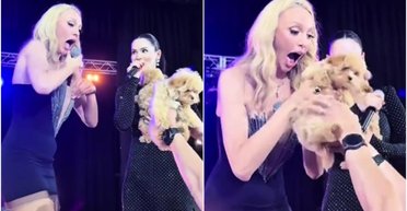 Олі Поляковій та Маші Єфросиніній "відсипали" у мережі за муки щенят на сцені (фото)