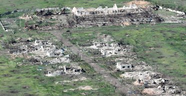 Все знищене до фундаменту: росіяни показали, що залишилося від села Роботине (фото)